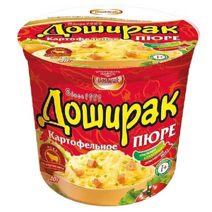 Пюре "Доширак" Гоядинна 40 г.*24