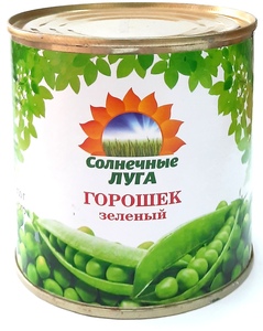 Горошек "Солнечные луга"  ГОСТ 400 г *12