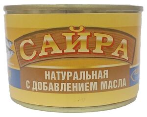 Сайра с д/м "Шпрот Фиш"  ГОСТ 250г.*48