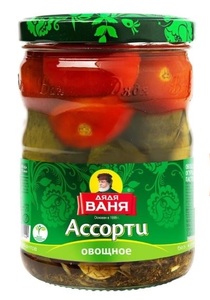 Ассорти овощное "Дядя Ваня" ГОСТ 0,950*6